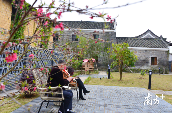 鄉(xiāng)村民宿。黃津 攝