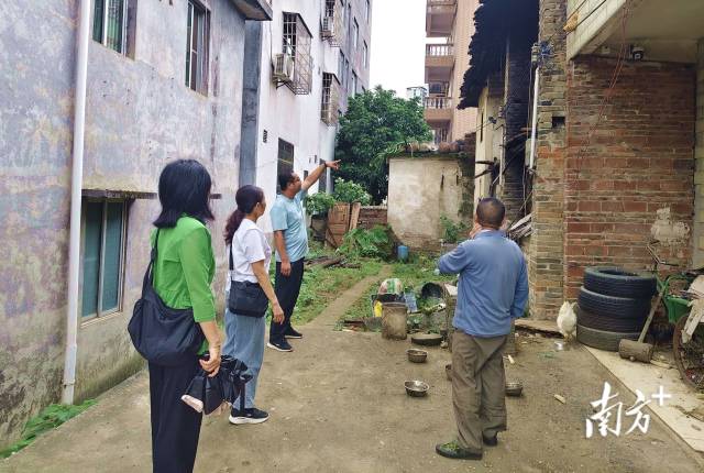 人大代表入戶走訪聽民聲。