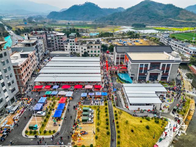 東陂綜合市場投入運營。