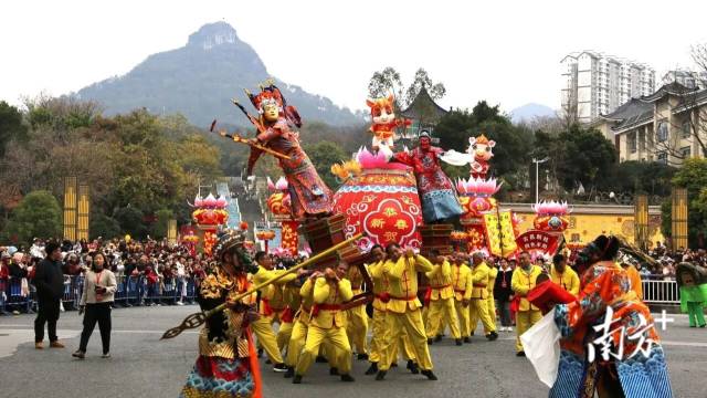 千年民俗巡游。連州融媒 供圖