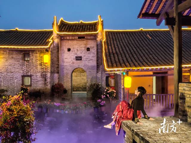 東陂前江鋪爆火朋友圈。謝慶華 攝